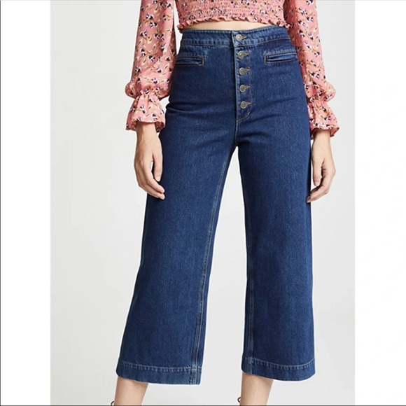 A.L.C. Jonah Vintage Wide leg jeans, 10 - Picture 1 of 8